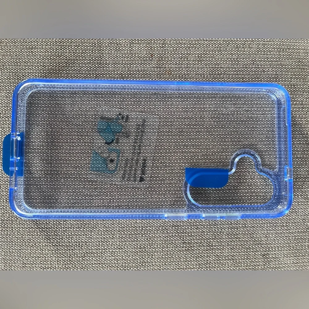 New Acrylic Clear Blue Phone Case for Samsung Galaxy S24